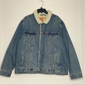SOLD-FBM Levi’s Men's Type III Sherpa Jacket